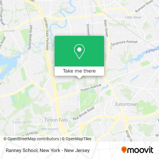 Ranney School map