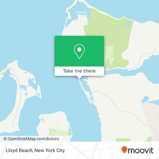 Lloyd Beach map