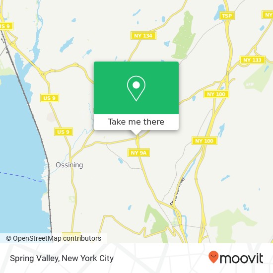 Mapa de Spring Valley