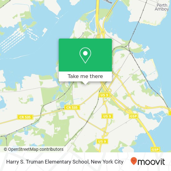 Harry S. Truman Elementary School map