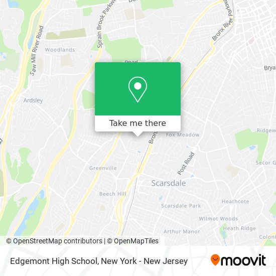 Mapa de Edgemont High School