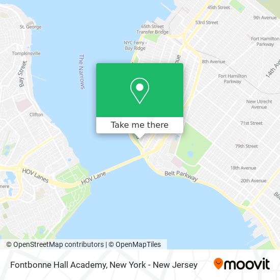 Fontbonne Hall Academy map