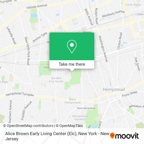 Alice Brown Early Living Center (Elc) map