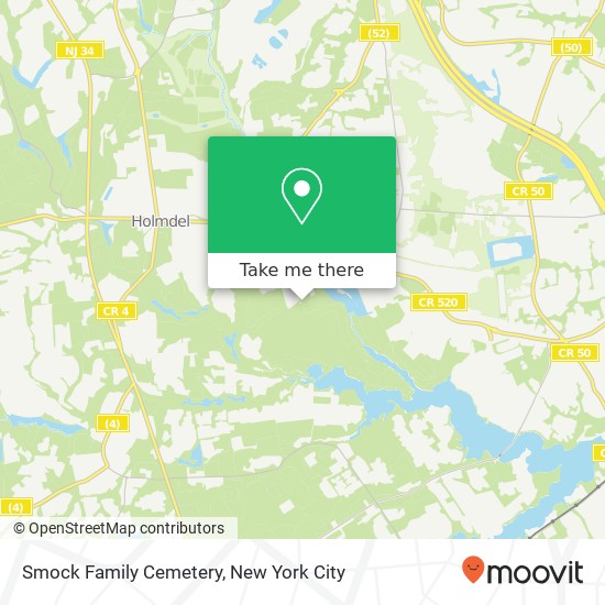 Mapa de Smock Family Cemetery