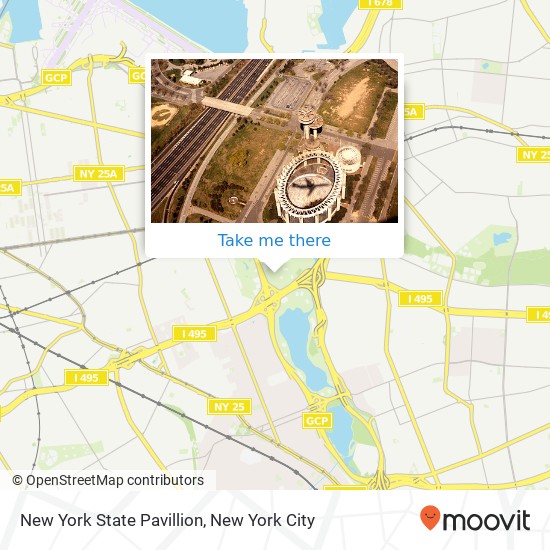 Mapa de New York State Pavillion