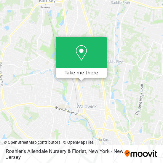 Mapa de Roshler's Allendale Nursery & Florist