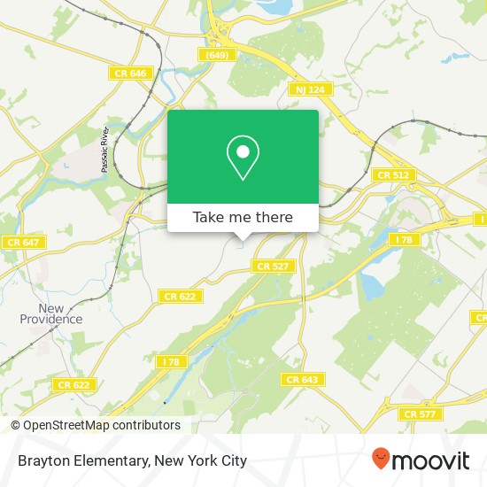 Brayton Elementary map