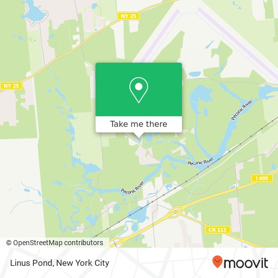 Linus Pond map