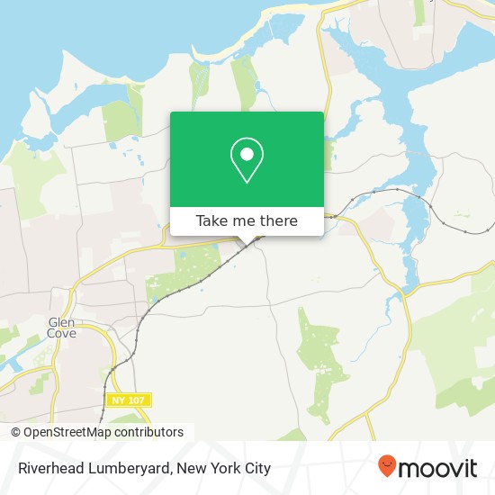 Riverhead Lumberyard map