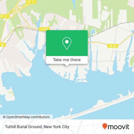 Mapa de Tuthill Burial Ground