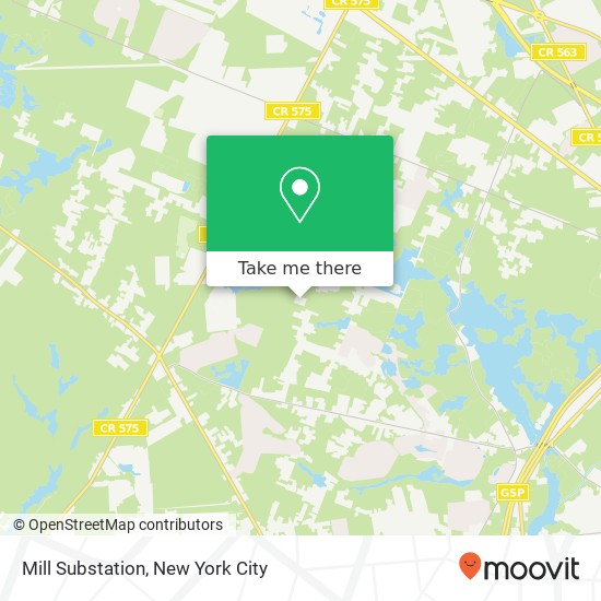 Mill Substation map