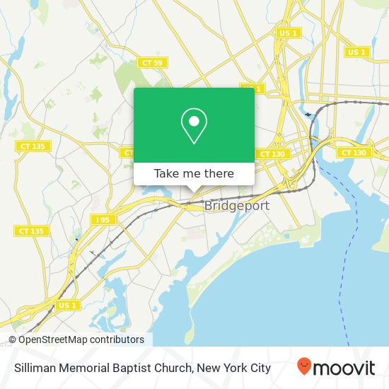 Silliman Memorial Baptist Church map