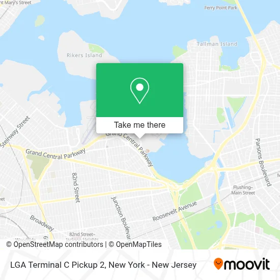 LGA Terminal C Pickup 2 map