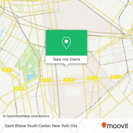 Saint Blaise Youth Center map