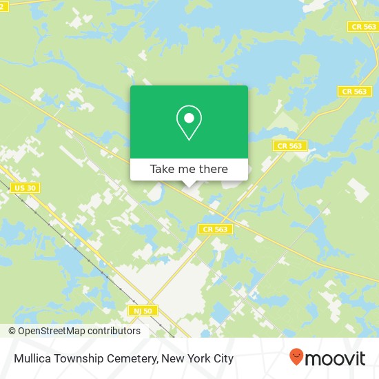 Mullica Township Cemetery map