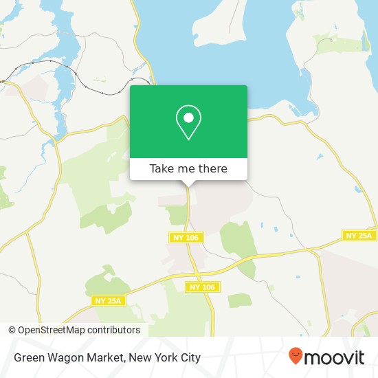 Green Wagon Market map