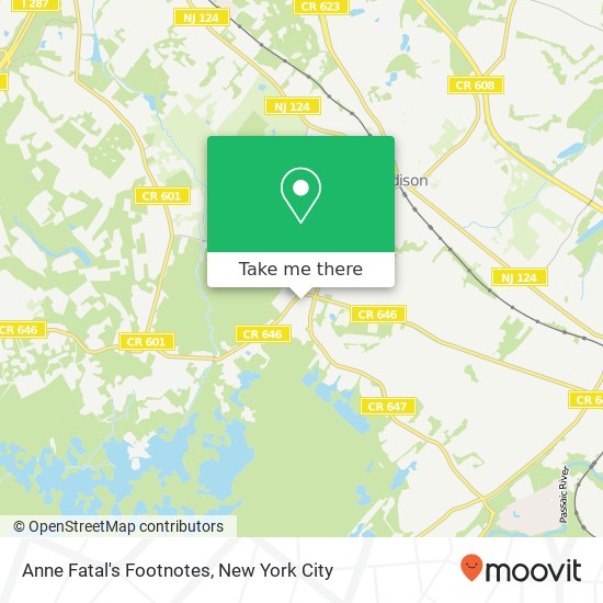 Mapa de Anne Fatal's Footnotes