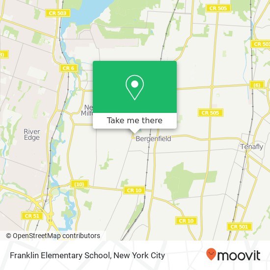 Franklin Elementary School map