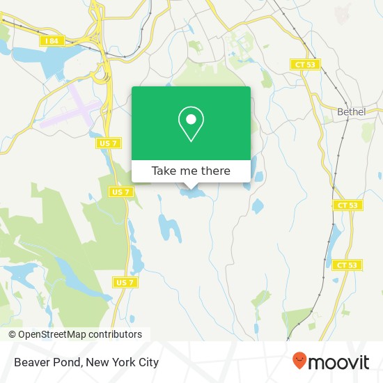 Beaver Pond map