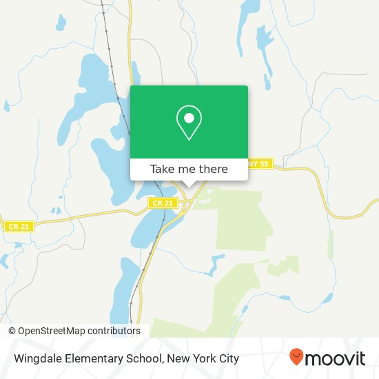 Mapa de Wingdale Elementary School