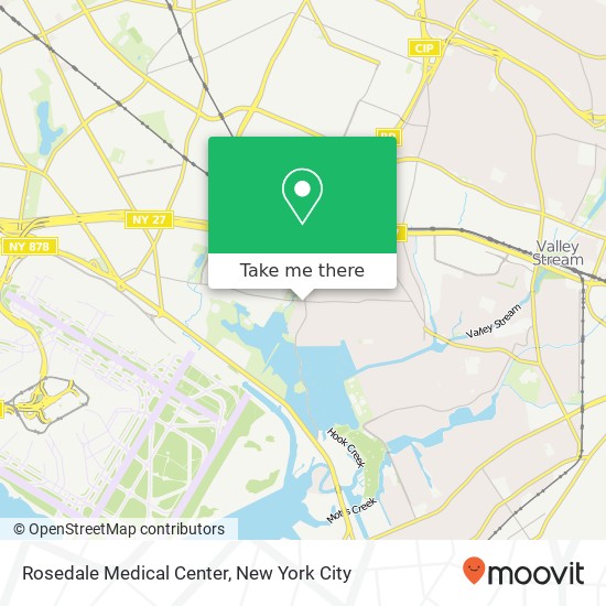 Mapa de Rosedale Medical Center