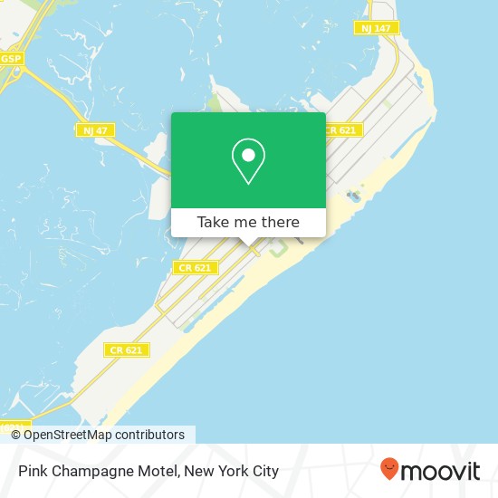 Pink Champagne Motel map