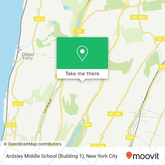 Ardsley Middle School (Building 1) map