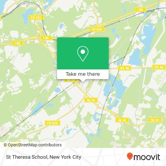 Mapa de St Theresa School