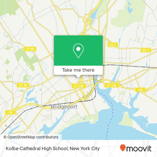 Mapa de Kolbe-Cathedral High School