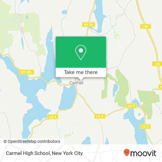 Carmel High School map