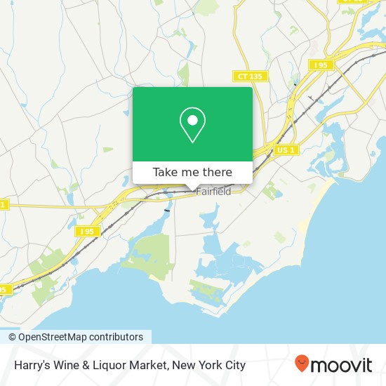 Mapa de Harry's Wine & Liquor Market