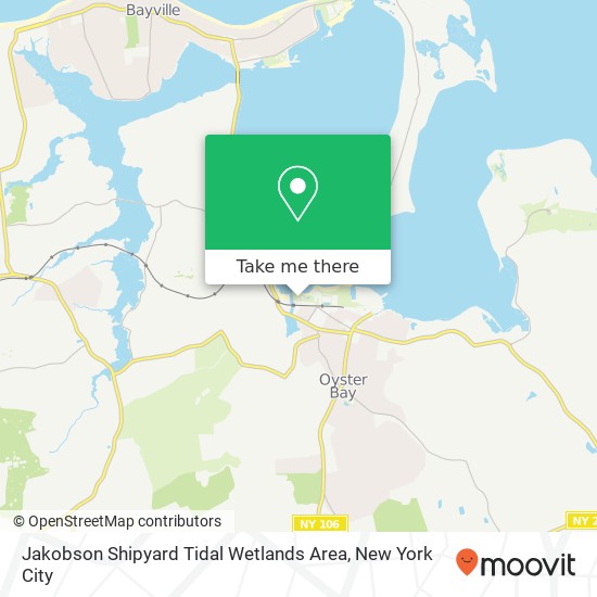 Jakobson Shipyard Tidal Wetlands Area map