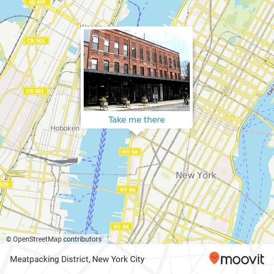 Meatpacking District map