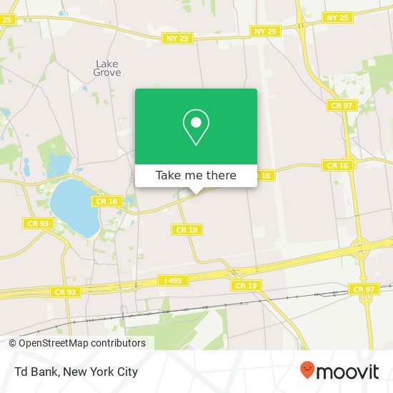 Td Bank map