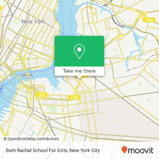 Mapa de Beth Rachel School For Girls