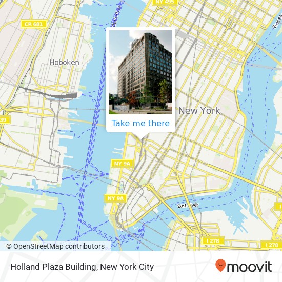 Holland Plaza Building map