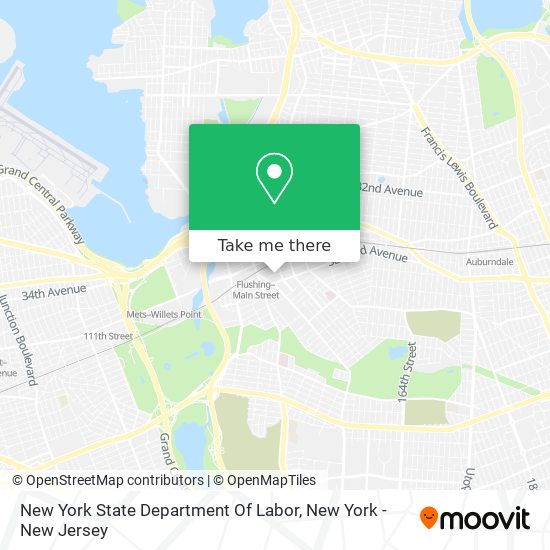 Mapa de New York State Department Of Labor
