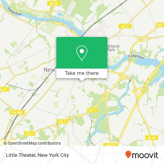 Mapa de Little Theater