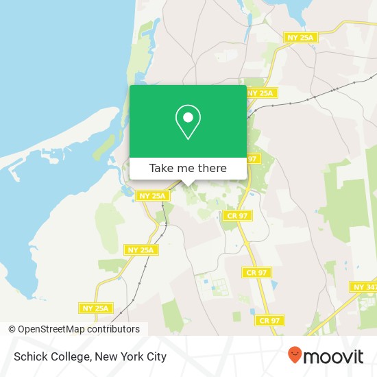 Mapa de Schick College