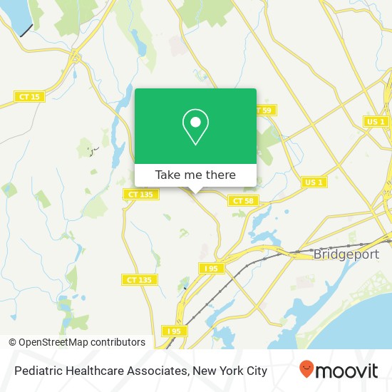 Pediatric Healthcare Associates map