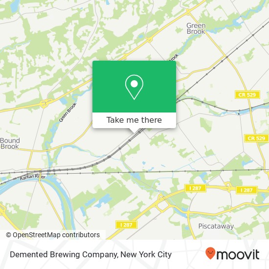 Demented Brewing Company map