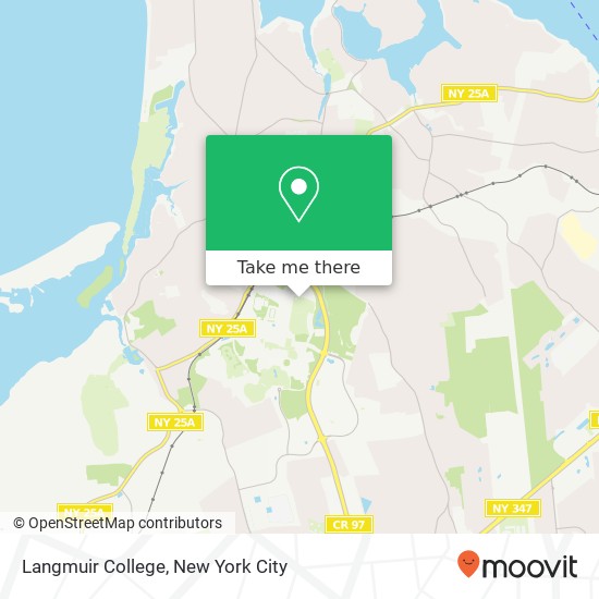 Mapa de Langmuir College