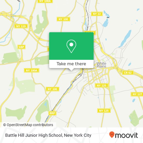 Mapa de Battle Hill Junior High School