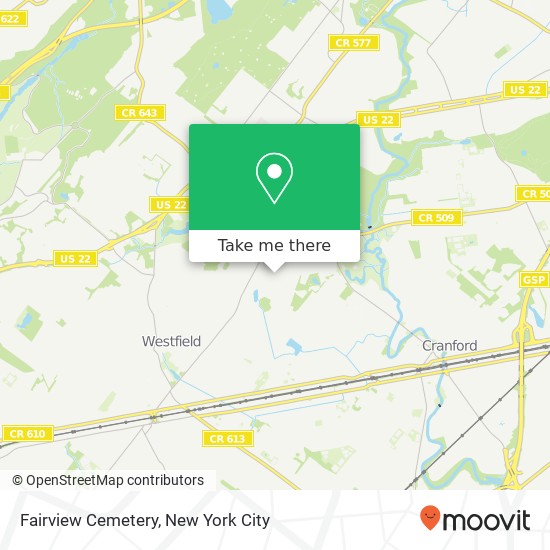 Mapa de Fairview Cemetery