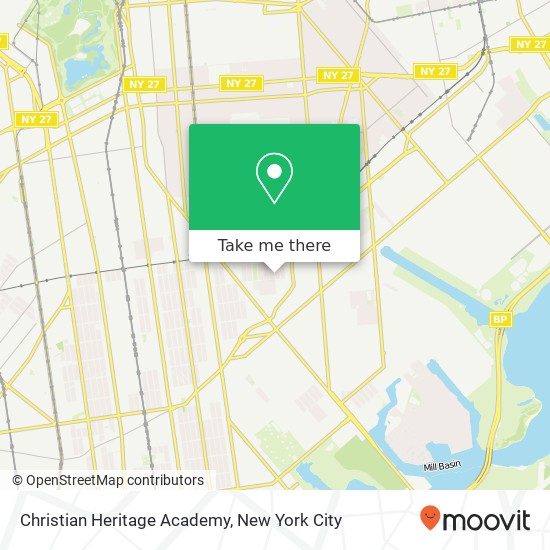 Mapa de Christian Heritage Academy