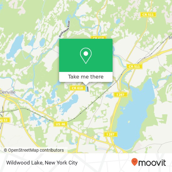 Mapa de Wildwood Lake
