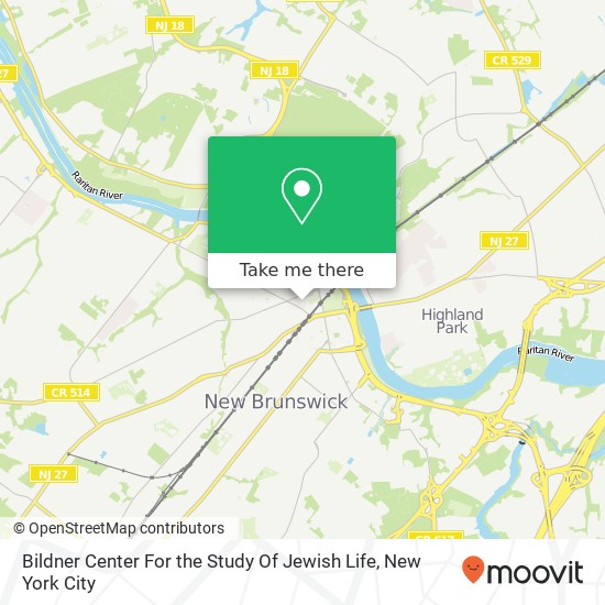 Bildner Center For the Study Of Jewish Life map