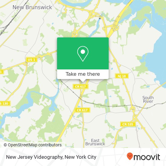 Mapa de New Jersey Videography