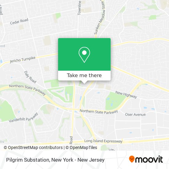 Pilgrim Substation map