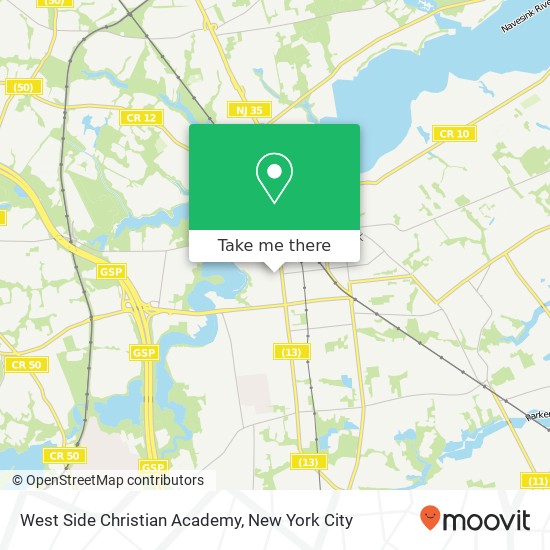 Mapa de West Side Christian Academy